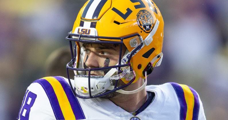 LSU QB Garrett Nussmeier