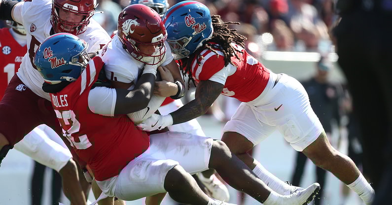 NCAA Football: Washington State at Mississippi