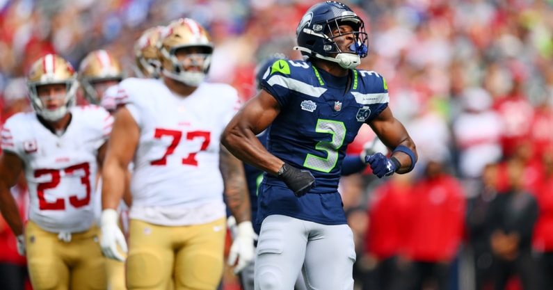 Former South Carolina safety Nick Emmanwori with the Seattle Seahawks. Photo Credit: Steven Bisig-Imagn Images