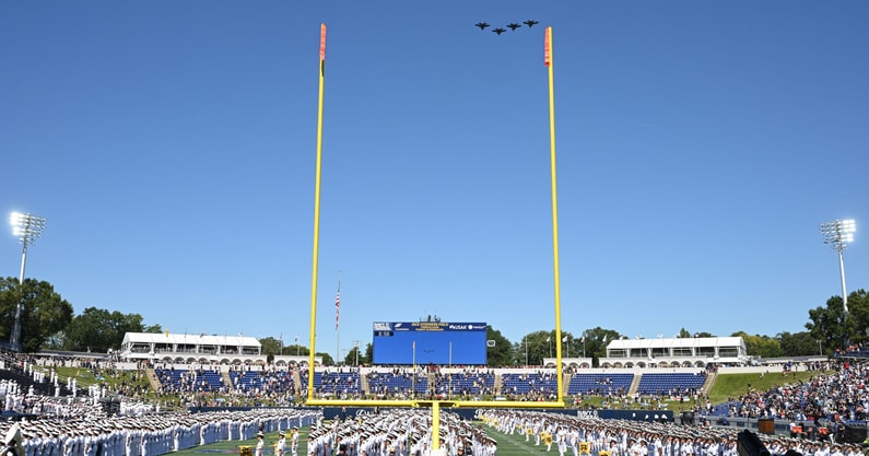 NCAA Football: Virginia Military at Navy
