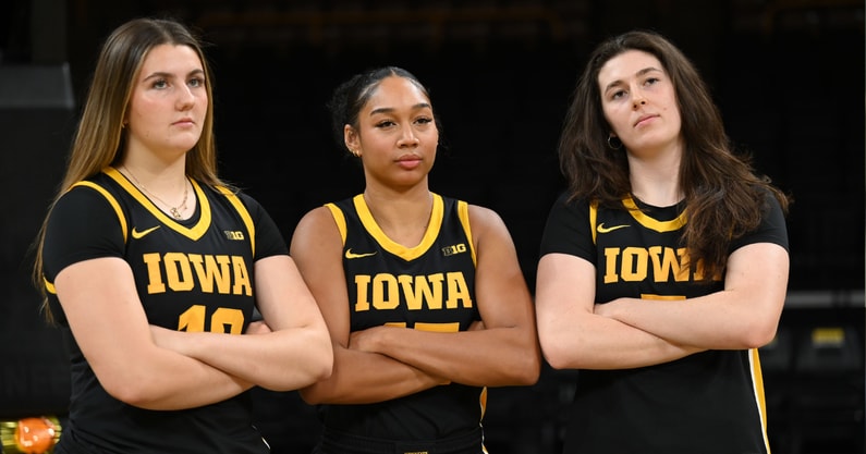 HawkeyeReport shares photos from Iowa Women's Basketball Media Day. (Photo by Dennis Scheidt)
