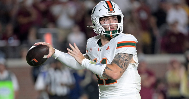 Miami QB Carson Beck