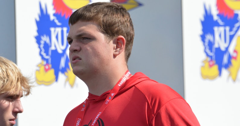 Brayden Harris KU visit 1200