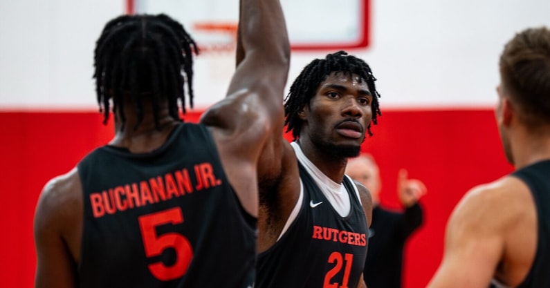 Rutgers Basketball big man Emmanuel Ogbole