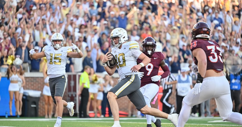 Haynes King vs. Virginia Tech