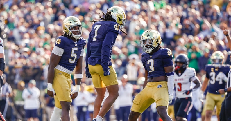 Notre Dame Jalen Stroman NC State