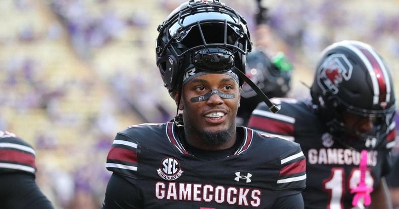south carolina gamecocks rb rahsul faison