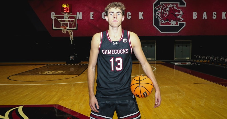 South Carolina basketball freshman Grant Polk. Photo by: Katie Dugan | GamecockCentral