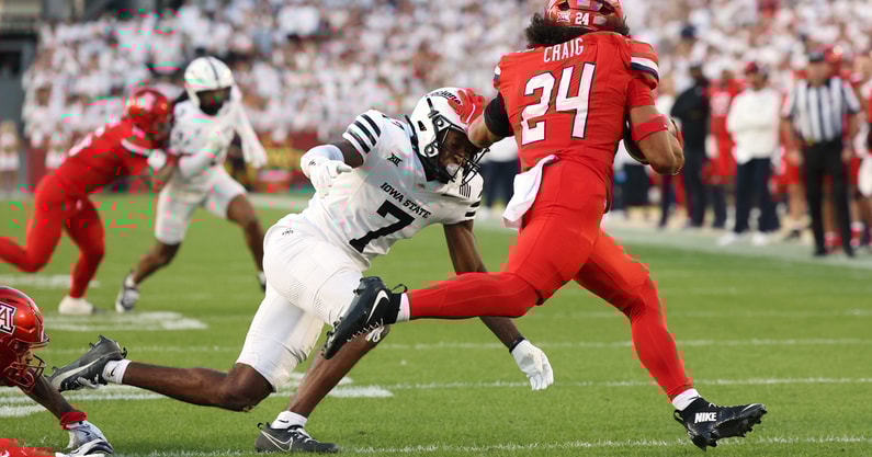 NCAA Football: Arizona at Iowa State