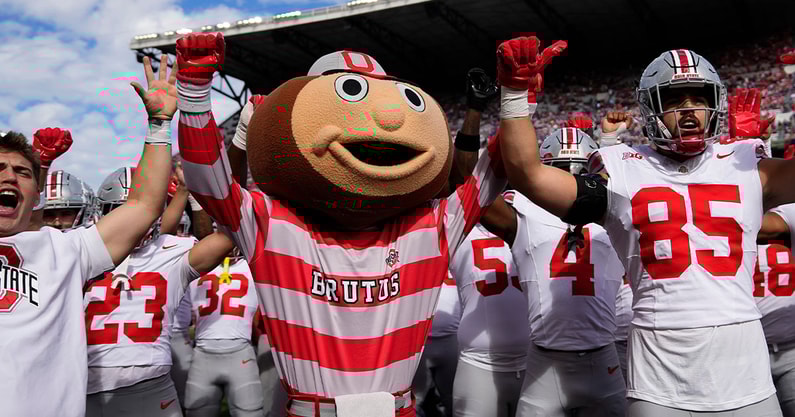 Brutus Buckeye by © Adam Cairns/Columbus Dispatch / USA TODAY NETWORK via Imagn Images