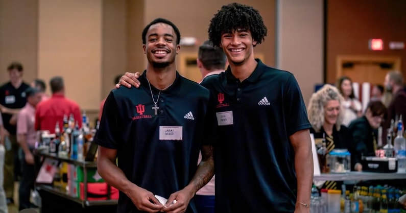 Josh Harris and Jasai Miles Indiana