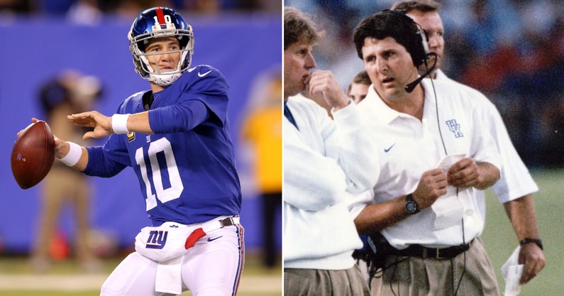 eli-manning-almost-kentucky-wildcat-thanks-mike-leachs-legendary-yapping