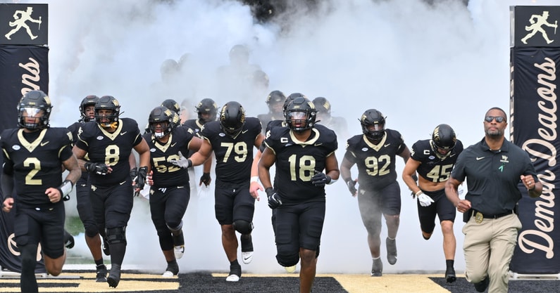 Wake Forest offense PFF mid-term grades