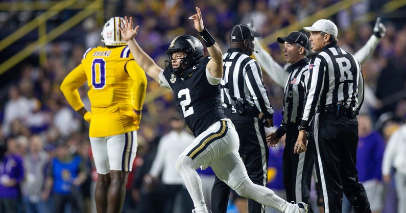 NCAA Football: Vanderbilt at Louisiana State