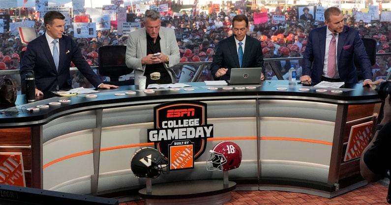 ESPN College GameDay in Tuscaloosa, Alabama