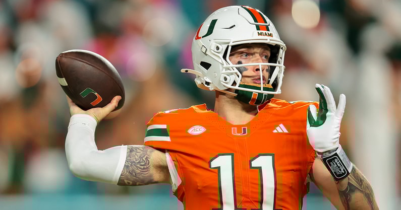 Carson Beck Miami Louisville