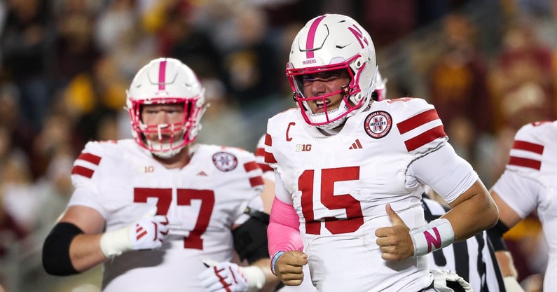 NCAA Football: Nebraska at Minnesota