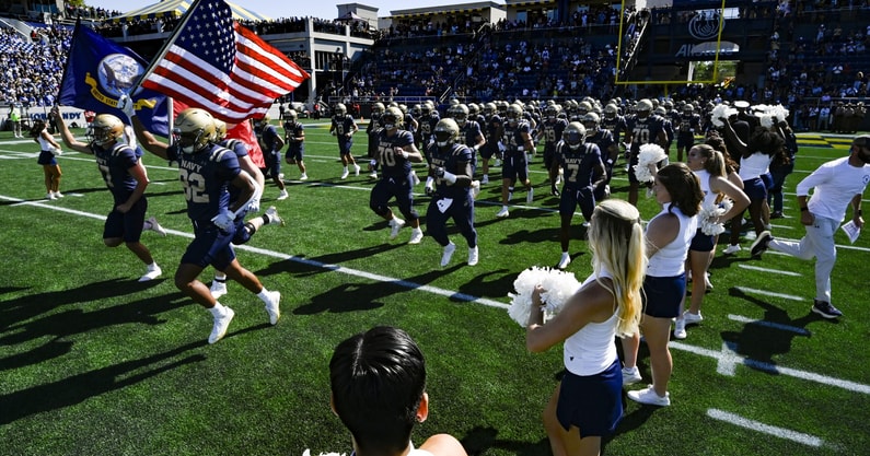 NCAA Football: Air Force at Navy
