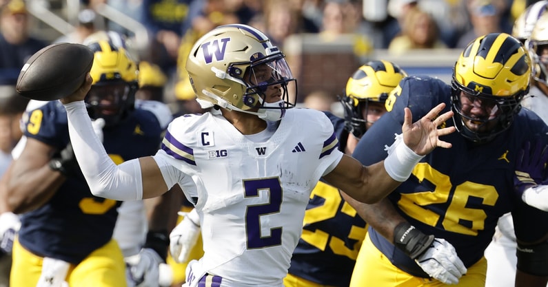 NCAA Football: Washington at Michigan