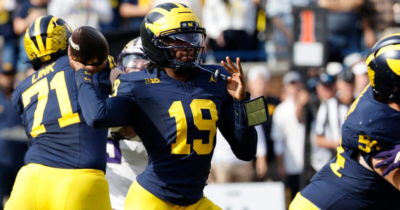NCAA Football: Washington at Michigan