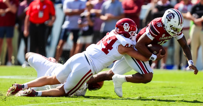 NCAA Football: Oklahoma at South Carolina