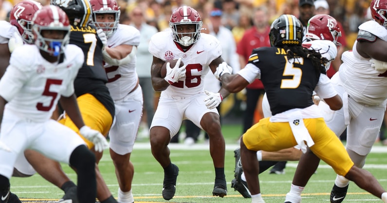 Alabama RB Jam Miller
