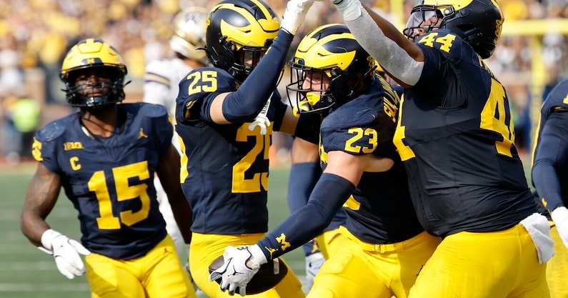 NCAA Football: Washington at Michigan
