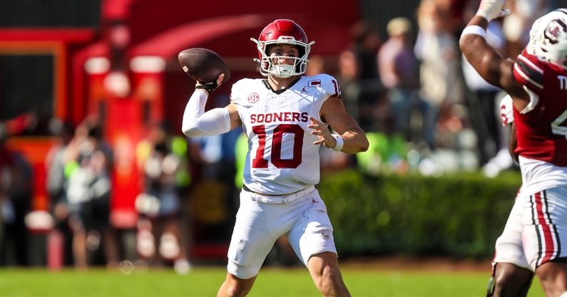 OU quarterback John Mateer