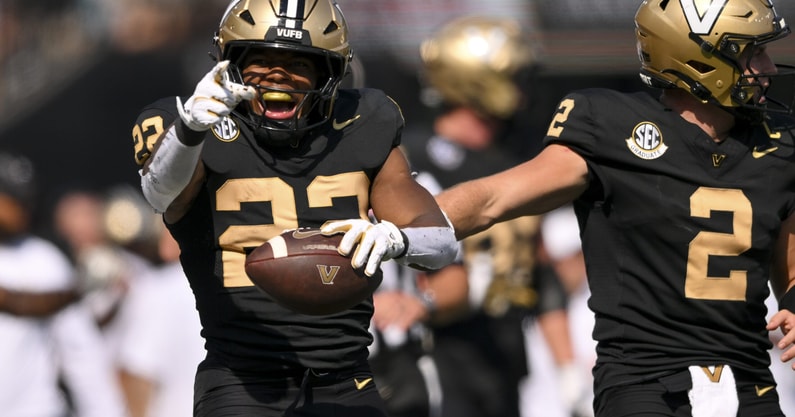 NCAA Football: Louisiana State at Vanderbilt