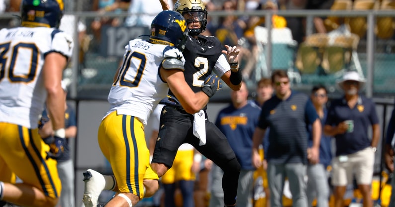 NCAA Football: West Virginia at Central Florida