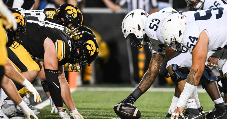 NCAA Football: Penn State at Iowa
