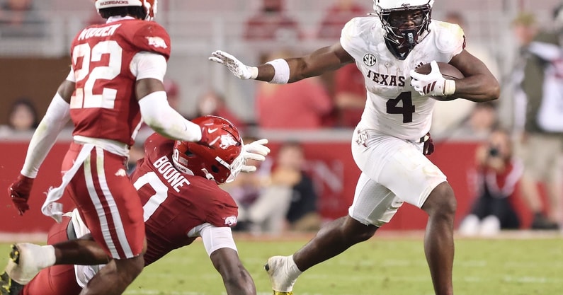 NCAA Football: Texas A&M at Arkansas