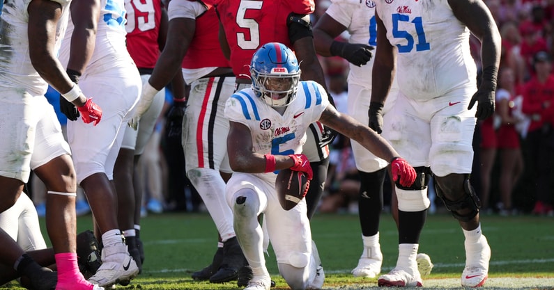 NCAA Football: Mississippi at Georgia