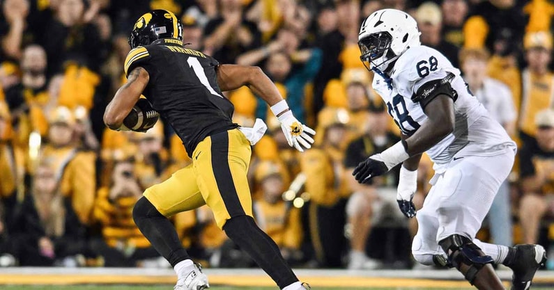 NCAA Football: Penn State at Iowa