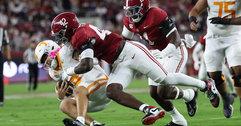 Alabama LB Yhonzae Pierre