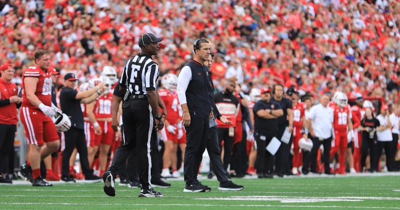 Luke Fickell by Mick Walker -- Lettermen Row --