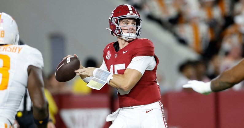 Alabama QB Ty Simpson