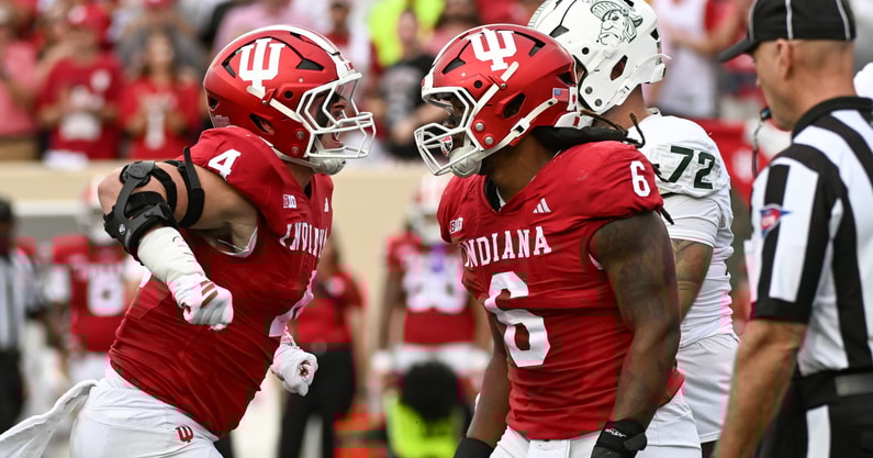 NCAA Football: Michigan State at Indiana