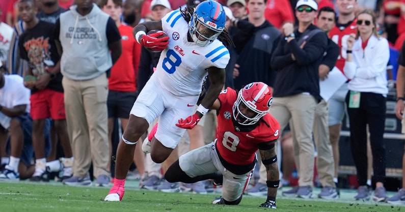 NCAA Football: Mississippi at Georgia