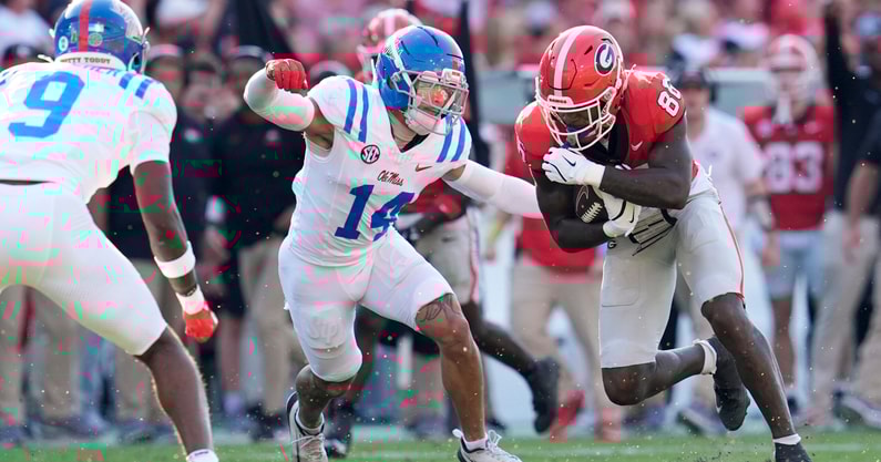 NCAA Football: Mississippi at Georgia