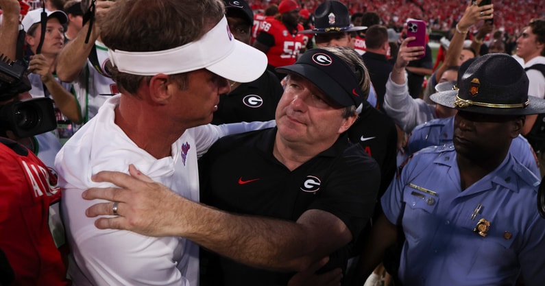 NCAA Football: Mississippi at Georgia