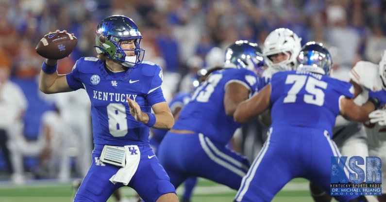 Cutter Boley, University of Kentucky Football vs. Texas on 10/18/2025 - Dr. Michael Huang, Kentucky Sports Radio/On3