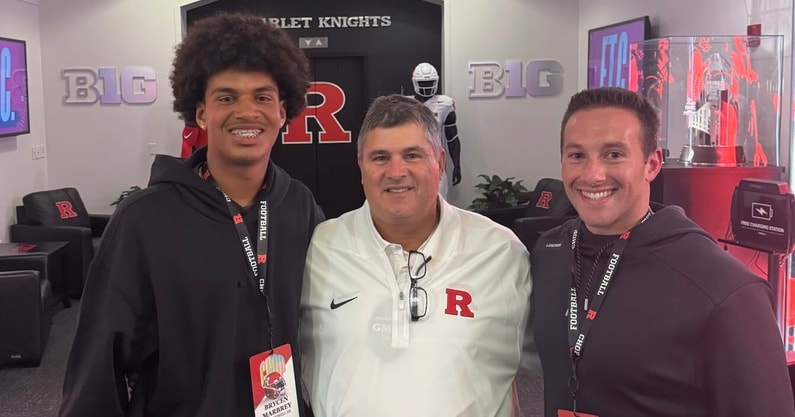 2028 quarterback recruit Brycen Mabrey on his Rutgers visit