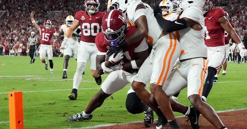 Alabama WR Rico Scott