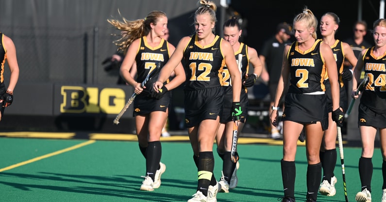 Milly Short was the hero on Sunday for the Hawkeyes. (Photo by Dennis Scheidt)