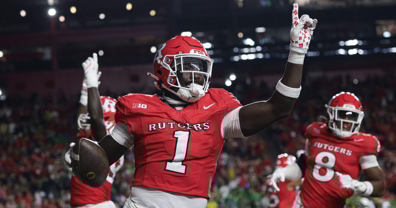 NCAA Football: Oregon at Rutgers