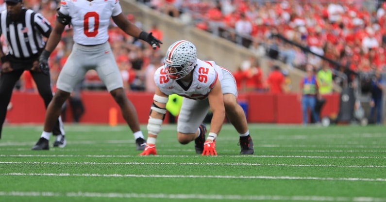 Caden Curry by Mick Walker -- Lettermen Row --