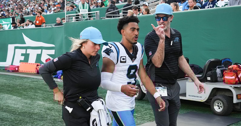 Bryce Young ankle injury