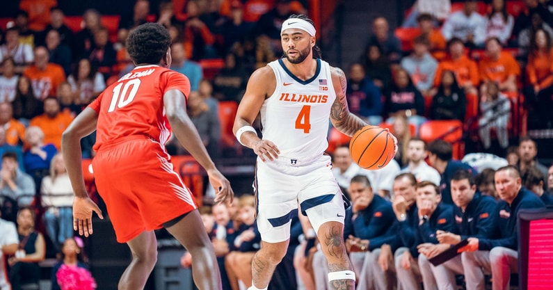 Illinois guard Kylan Boswell