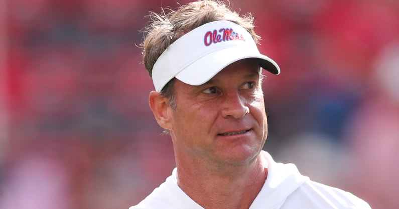Ole Miss HC Lane Kiffin